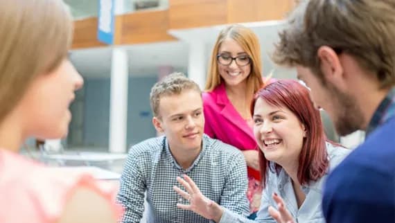 Group of people in a meeting